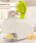 Grattugia Elettrica Con Vaschetta Porta Formaggio Estraibile 250w