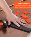 Set Attrezzi per Installazione di Pavimenti – Include Martello e Distanziatori