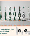Kit Ricambio Accessori VK130+ Adattabili – Bocchetta Lancia Spazzola Pennello