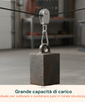 Kit Carrucola in Acciaio Inox con Fune 20 m – Resistente e Completo di Accessori