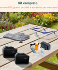 Kit 3 in 1 Potatura con Forbice, Motosega e Asta Telescopica a Batteria 88V
