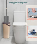 Lavapavimenti Mopo Wash 8L con Bastone Snodabile e Secchio Diviso e 2 Panni