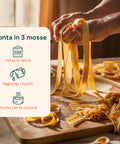 Macchina per la Pasta Elettrica Antonina – 13 Trafile e Accessori