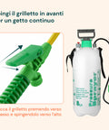 Vaporizzatore a Pressione 8L con Lancia in Fibra di Vetro e Ugello Regolabile