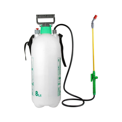 Pulvérisateur à Pression 8L avec Lance en Fibre de Verre et Buse Réglable