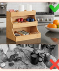 Organizer Multiuso in Legno di Bambù – 9 Scomparti con Design Stabile