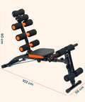 Panca Pieghevole Multifunzione 22 in 1 – Allenamento Addominali, Braccia e Gambe