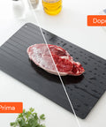 Vassoio per Scongelare Senza Corrente Carne Pesce Verdure Senza Forno