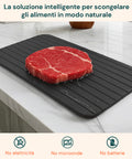 Vassoio per Scongelare Senza Corrente Carne Pesce Verdure Senza Forno