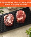 Vassoio per Scongelare Senza Corrente Carne Pesce Verdure Senza Forno