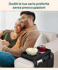 Organizer da Divano con Scomparto Rigido – Porta Telecomandi e Accessori
