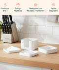Set Da Cucina 4 In 1 Per Alimenti Bianco