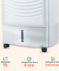 Raffrescatore Aria 3in1 11 Litri Con Umidificatore, Purificatore E Timer