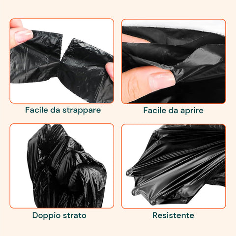 Sacchetti Per Bisogni Cani Set da 50