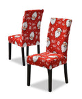 Set 6 Coprisedia Natalizi con Babbo Natale – Elasticizzati e Decorativi