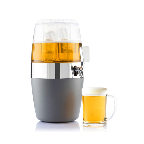 Distributeur de Boissons Réfrigérant 4L avec Robinet Anti-goutte pour Usage Extérieur et Intérieur.
