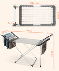 Stendino Elettrico Magic Dry XL – 18 Barre e Struttura in Alluminio