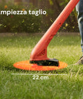Tagliabordi Elettrico 250W – Sistema Tap & Go e Doppia Linea
