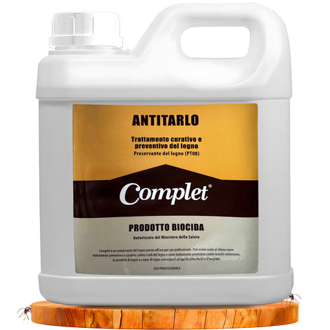 Trattamento Antitarlo Fungicida Per Legno 5l