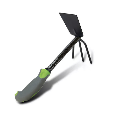 Houe/Râteau de jardin en acier 31cm