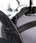 Sistema aggancio barriera auto cani - Cinghie regolabili e fibbie sicure per installazione rapida su ogni veicolo