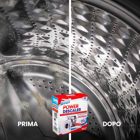 Disincrostante Duzzit Power 80g per Lavatrice e Lavastoviglie in Bustina Monodose Ean-5053249213903