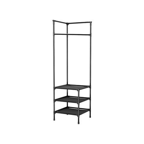Avilia Appendiabiti Angolare con 3 Ripiani Salvaspazio Design Moderno da Terra 180x45x45cm Ean 8056819052633