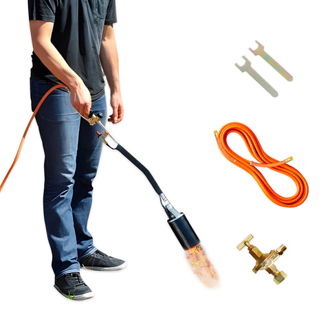 Kit chalumeau haute performance 54kW avec tuyau de 10 m et allumage automatique