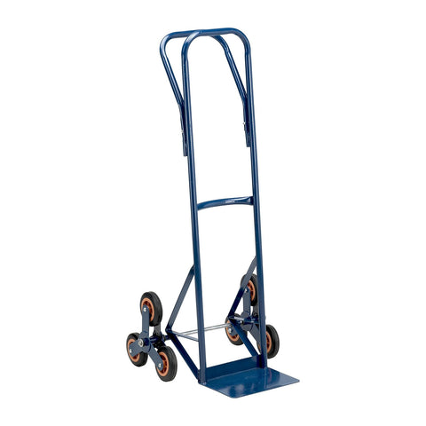 Chariot de Transport Escalier avec Charge Maximale de 120 kg Bleu