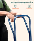 Carrello Trasporto Per Scale Con Portata Massima Di 120 Kg Blu
