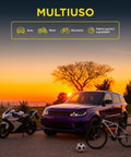 Gonfiatore elettrico multifunzione per auto, moto, biciclette e palloni sportivi - compressore portatile ideale per ogni veicolo e attività outdoor