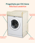 Protezione anti-umidità e dalla polvere in PVC e poliestere con 2 cerniere per accesso facile al pannello controlli