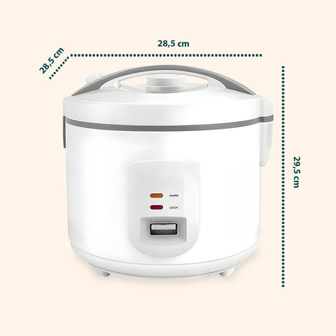 Cuociriso Elettrico Compatto con Cottura Automatica One Touch Sana e Veloce