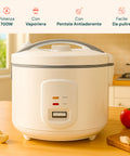 Cuociriso Elettrico Compatto con Cottura Automatica One Touch Sana e Veloce