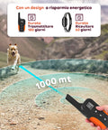 Collare Educativo Cani Taglia Grande/Piccola - Impermeabili e Controllo fino a 1000m