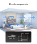 Wintem Deumidificatore Urano Compatto Serbatoio 2,2L con Display LED Touch, Spegnimento Automatico e Tecnologia Peltier Ean-8052286430400