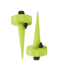 Dispositivi verdi in PP resistente UV con valvola di controllo per flusso da 0 a 50ml/ora, ideali ogni stagione