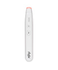 Dispositivo terapeutico riscaldante Avilia bianco con 4 livelli di temperatura, pulsanti di controllo e ricarica USB-C per sollievo mirato