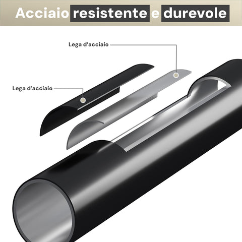 Dondolo da Giardino 3 Posti in Acciaio con Tettoia Regolabile e Cuscini Beige Ean-8023755056797