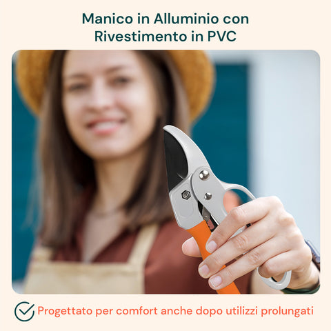 Forbici Da Giardino Con Lame In Acciaio Al Carbonio