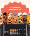 Avilia Friggitrice ad Aria 8L 1350W con Display Digitale, Timer, Cestello Removibile e 8 Programmi Ean-8056897155073