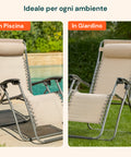 Ideale per ogni ambiente: in piscina e in giardino, versatile per terrazzo e spazi outdoor dedicati al relax