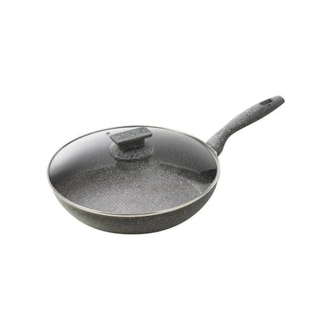 Padella Ad Induzione Con Coperchio In Vetro 28cm