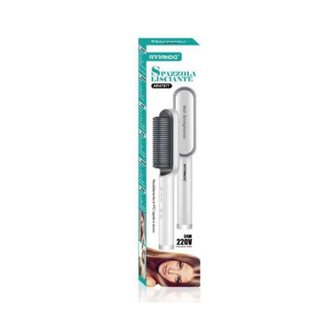 Brosse Peigne Lissante pour Cheveux en PTC 34W avec 5 Niveaux de Température