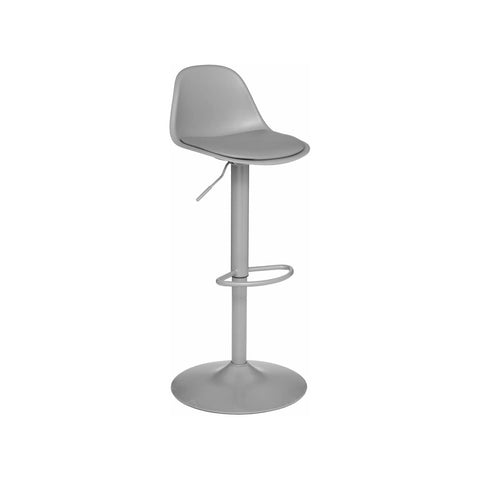 Tabouret réglable en polypropylène gris