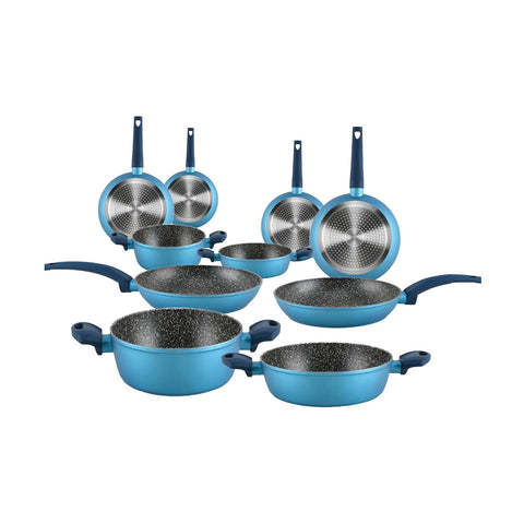Batterie 10 Pièces Gaia Bleu