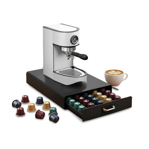 avilia home organizer capsule caffe 1 cassetto nero elegante capienza 50 capsule ean 8052879011023