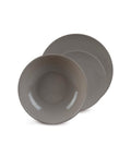 Avilia Servizio 18 Piatti in Porcellana Tortora Resistenti con Design Moderno Elegante Raffinato Ean-8056897152942