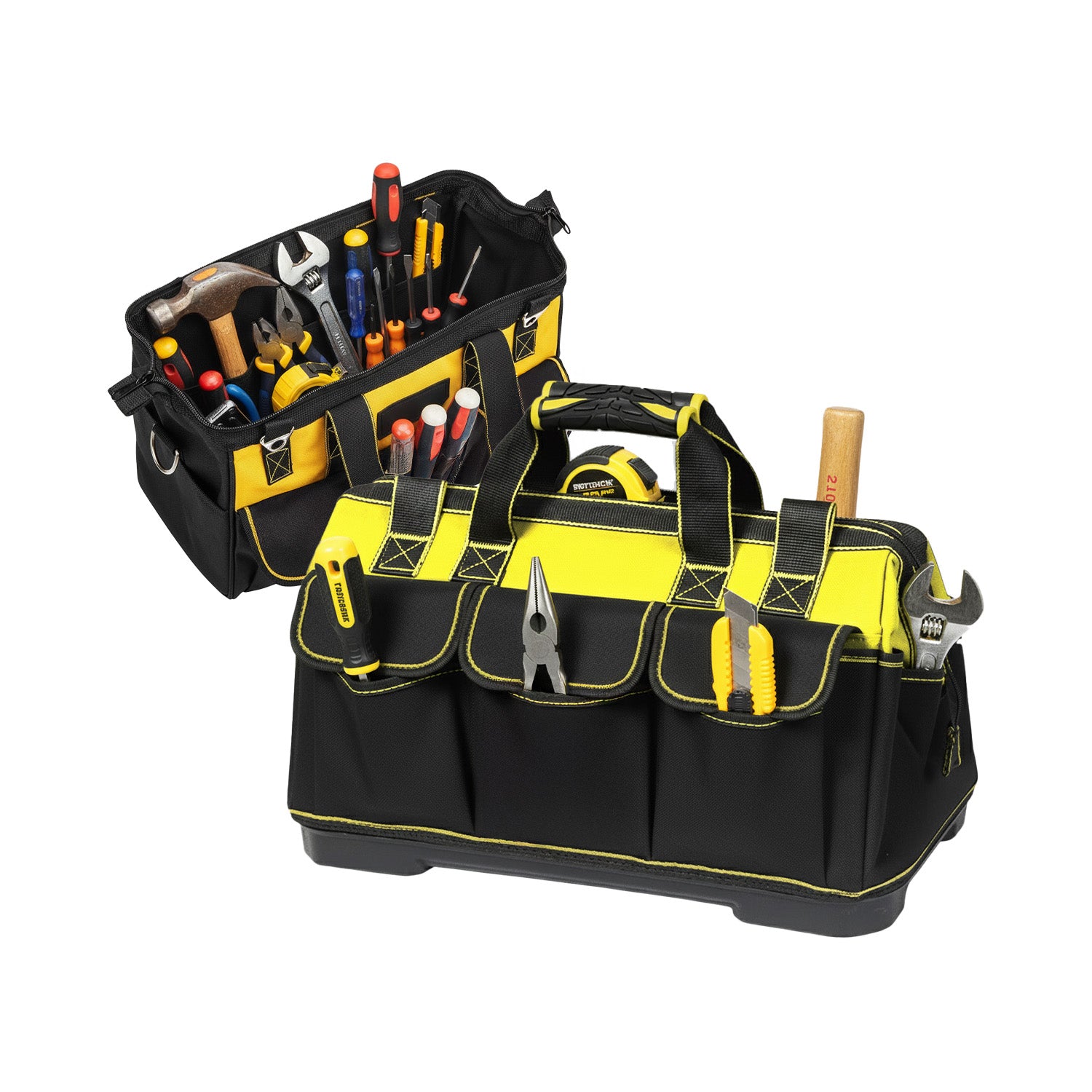 daimann borsa porta attrezzi professionale con base rigida e tessuto oxford ean 8056590070338