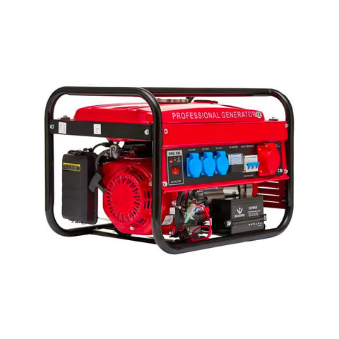 Générateur de courant avec moteur à essence et réservoir 15l 9000w